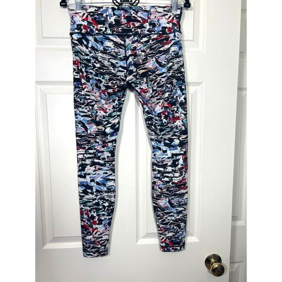 Lululemon Wunder Under Full On Luxtreme Legging Multi Abstract 8 Gym Workout - Picture 4 of 8
